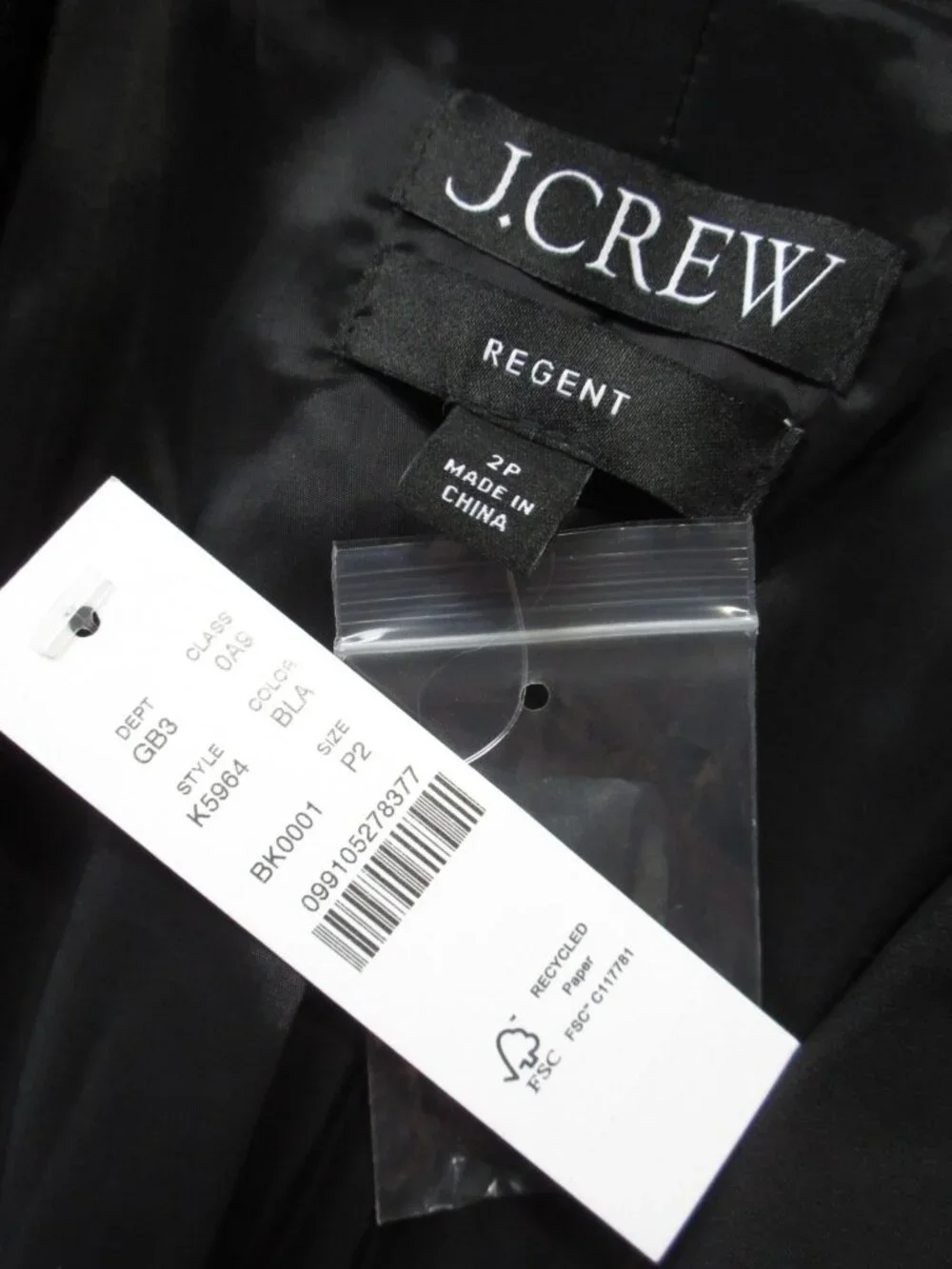 J. Crew up purchase